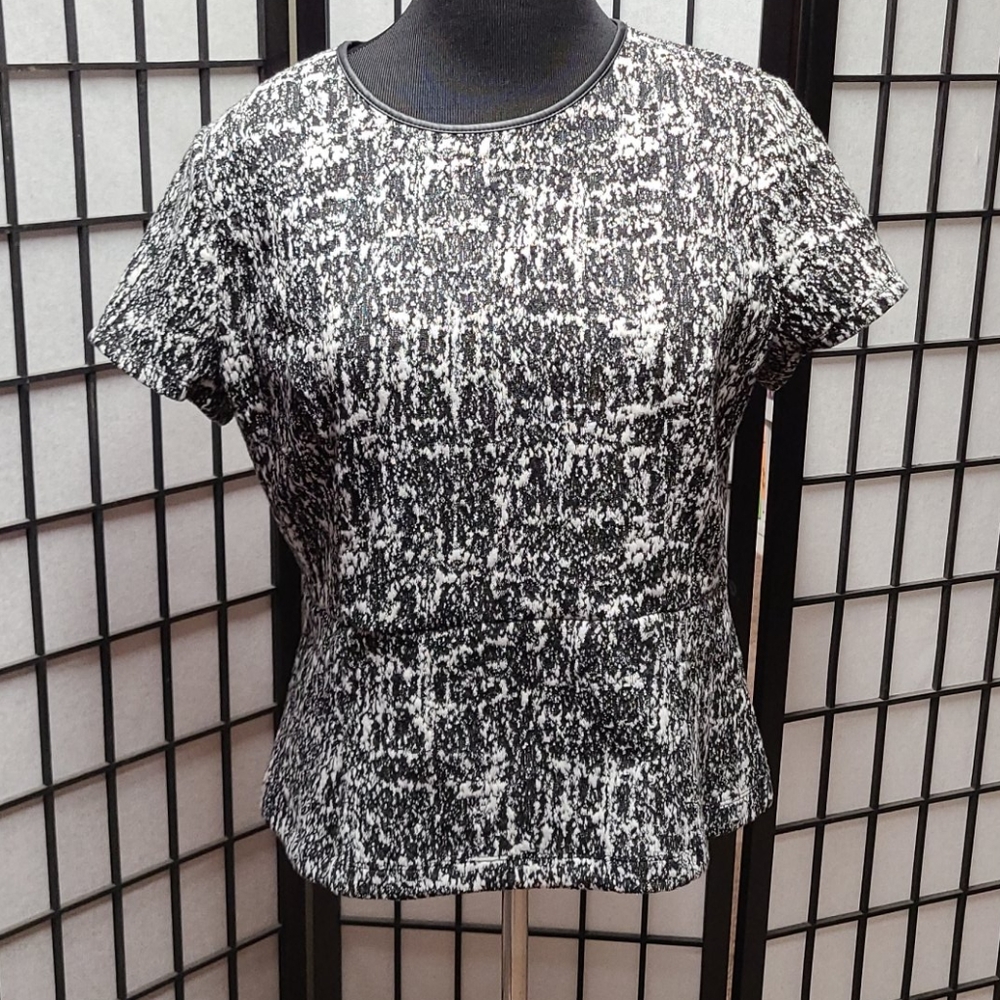 Tweed Peplum top